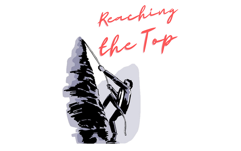 Reaching the top